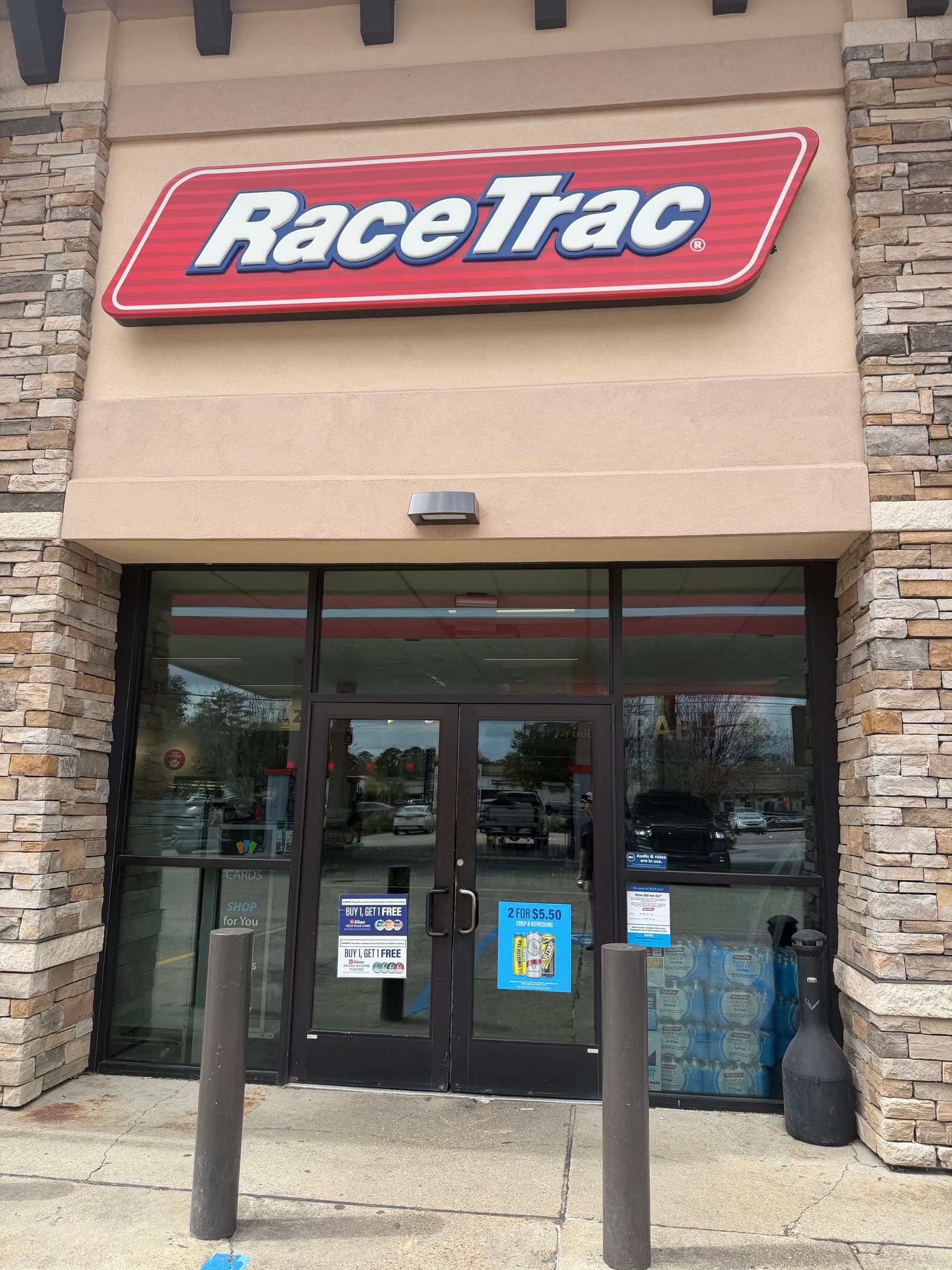 RaceTrac commercial window tinting