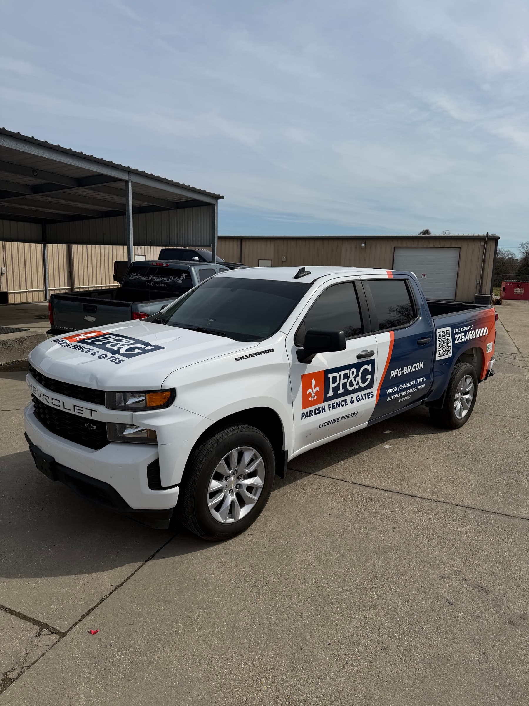 Parish Fence & Gates fleet wrap